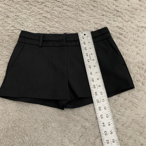 Guess by Marciano Silky Tuxedo Black Short Shorts Trouser Women’s 2 - Picture 5 of 8